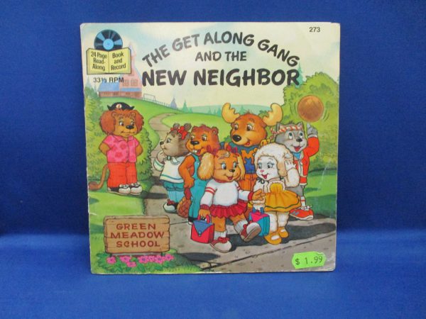 Read-Along Book and Record the Get Along Gang and the New Neighbor