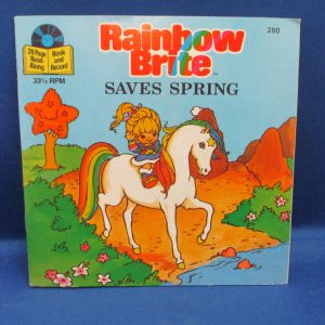 Read-Along Book and Record Rainbow Brite Saves Spring