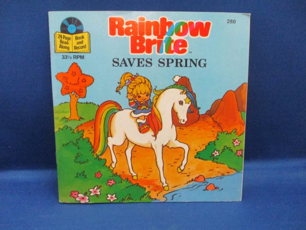 Read-Along Book and Record Rainbow Brite Saves Spring