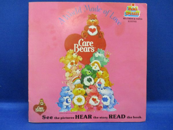 Read-Along Book and Record Care Bears A World Made of Love