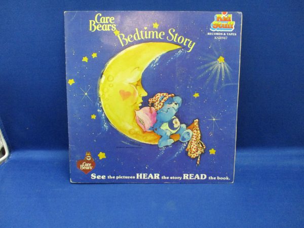Read-Along Book and Record Care Bears Bedtime Story
