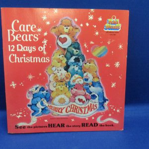 Read-Along Book and Record Care Bears 12 Days of Christmas
