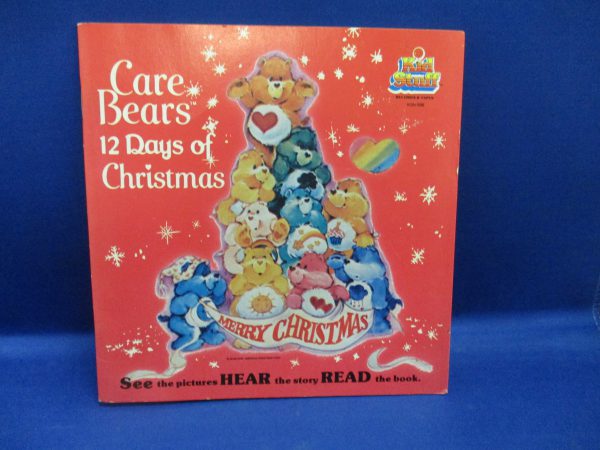 Read-Along Book and Record Care Bears 12 Days of Christmas