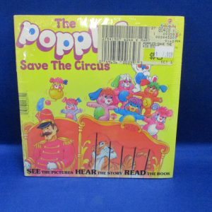 Read-Along Book and Record The Popples Save the Circus