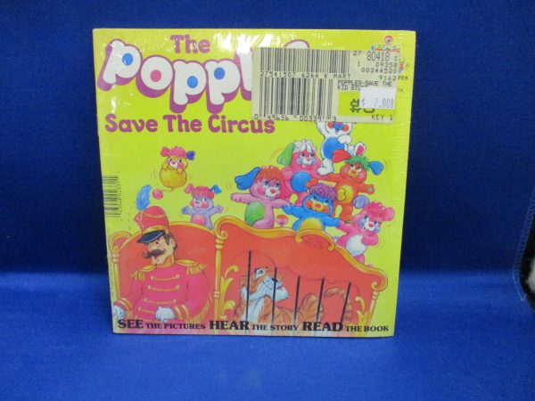 Read-Along Book and Record The Popples Save the Circus