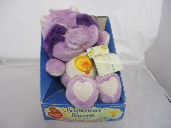 Kenner Care Bears Cousins Bright Heart Raccoon