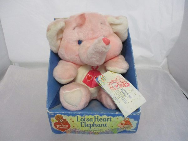 Kenner Care Bears Cousins Lotsa Heart Elephant