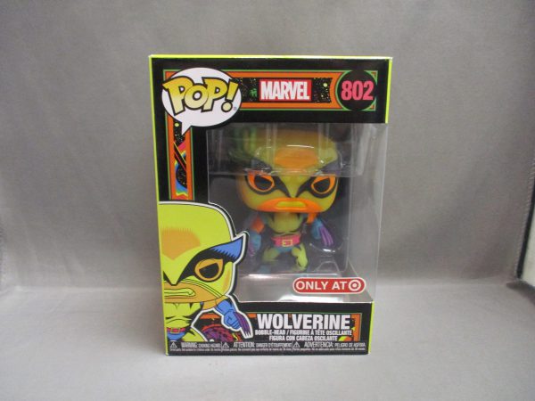 Funko POP! Marvel #802 Black Light Wolverine