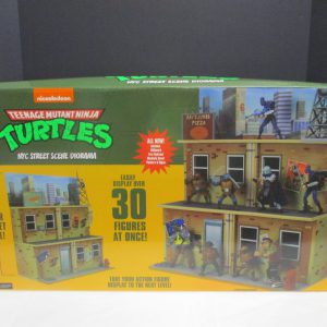 NECA TMNT Cartoon Street Scene Diorama