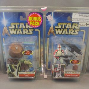 AOTC Yoda/Clone Trooper 2 pack