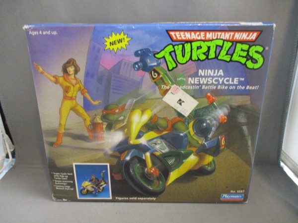 TMNT Ninja Newscycle W/ Box