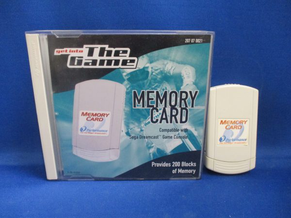 Sega Dreamcast The Game Memory Card