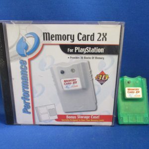Playstation Performance Memory Card 2X