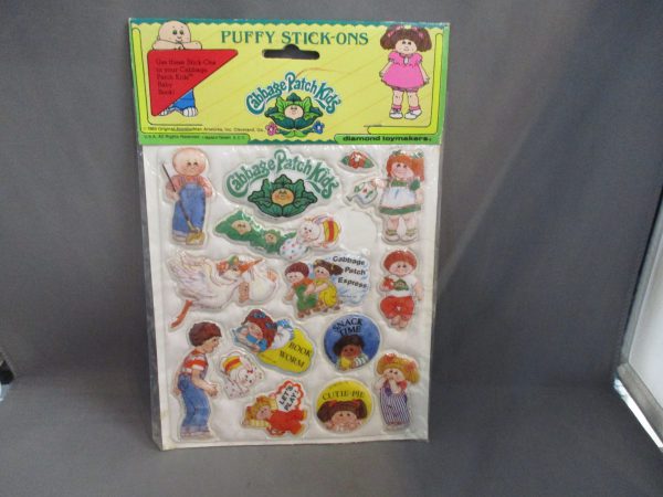 Cabbage Patch Kids Puffy Stick-Ons Legend of the Cabbage Patch Kids