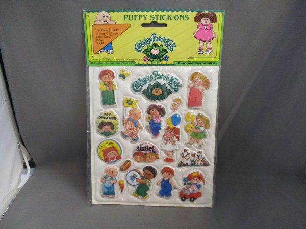 Cabbage Patch Kids Puffy Stick-Ons At the Circus and Kid's Parade