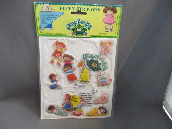 Cabbage Patch Kids Puffy Stickers