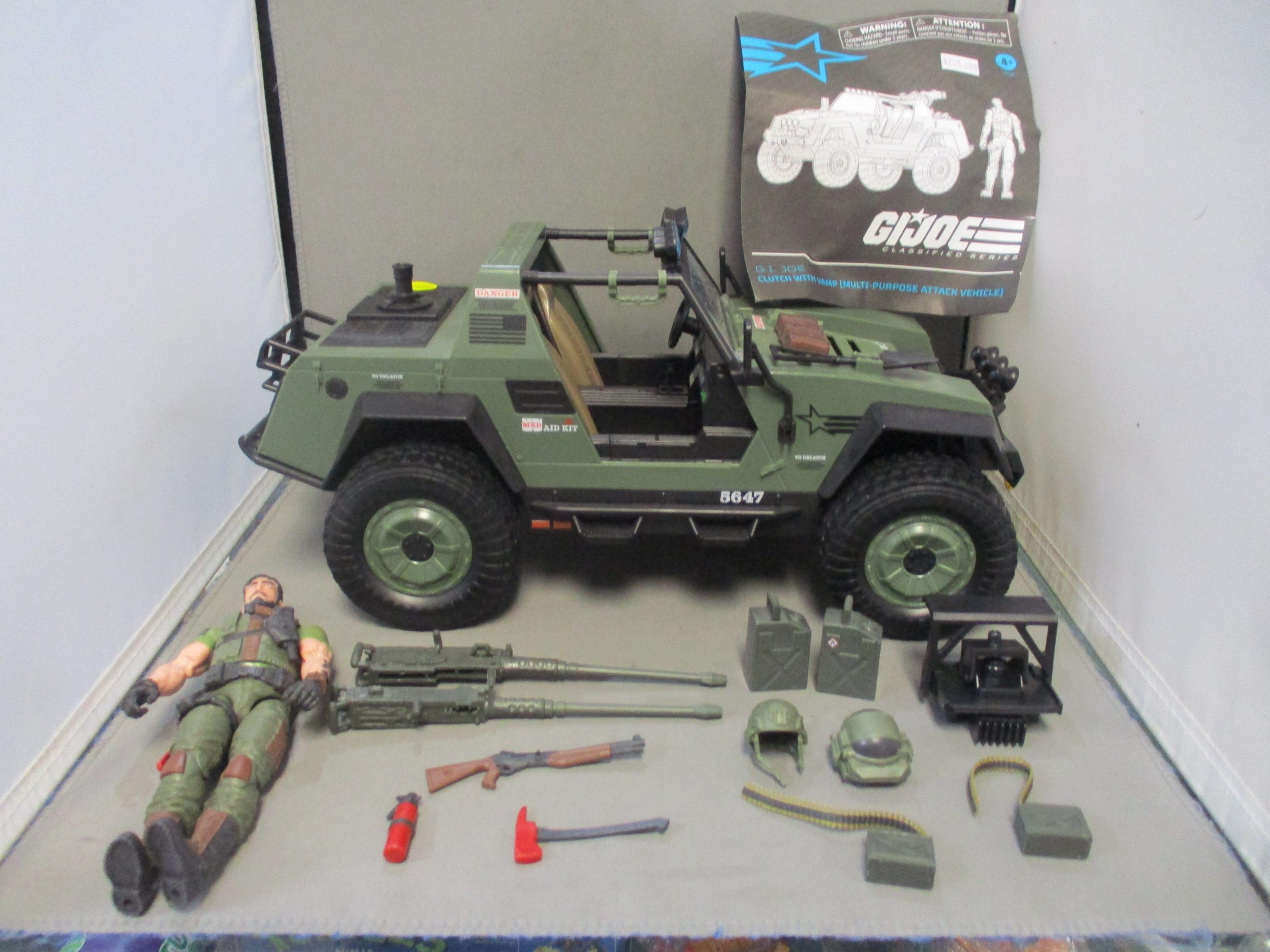 G.I. Joe Classified Series #112, Clutch with VAMP (Multi-Purpose