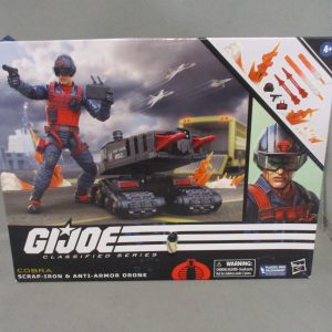 G I Joe Classified Series #74 Cobra Scrap-Iron & amp; Anti-Drone Armor