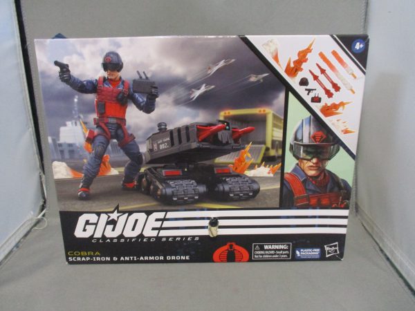 G I Joe Classified Series #74 Cobra Scrap-Iron & amp; Anti-Drone Armor