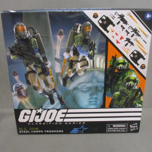 G I Joe Classified Series #95 Steel Corps Troopers Fan Channel Exclusive