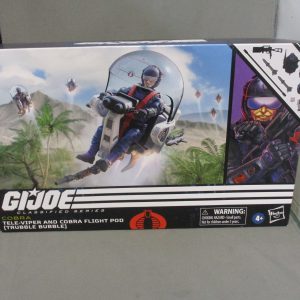 G I Joe Classified Series #79 Tele-Viper and Cobra Flight Pod ( Trouble Bubble )