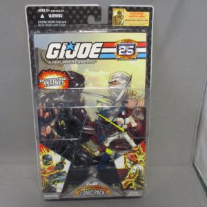 G.I. Joe 25th Anniversary Comic Pack Snake Eyes & Storm Shadow
