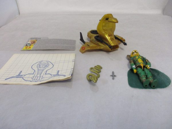 G.I. Joe Air Chariot with Serpentor + FC and BP