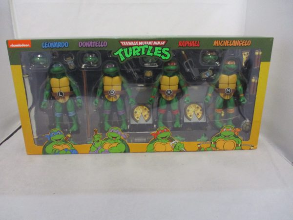 NECA TMNT 4 Pack Toon Turtles
