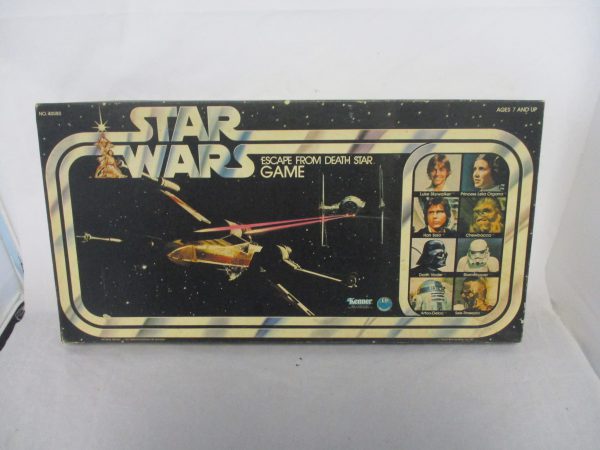 1977 Star Wars Escape From Death Star Board Game