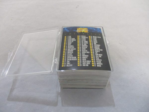 Marvel Masterpieces 1992 Collectors Cards Full Base Set 1-100