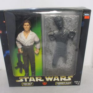 POTF Han Solo and Carbonite Block 12inch 2 pack