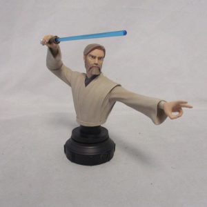 Star Wars Gentle Giant Clone Wars Obi-Wan Kenobi Mini Bust