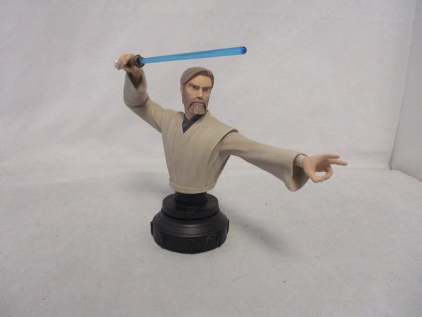 Star Wars Gentle Giant Clone Wars Obi-Wan Kenobi Mini Bust