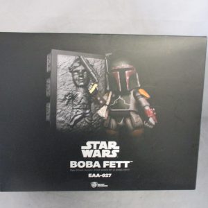 Star Wars Beast Kingdom Boba Fett and Han in Carbonite