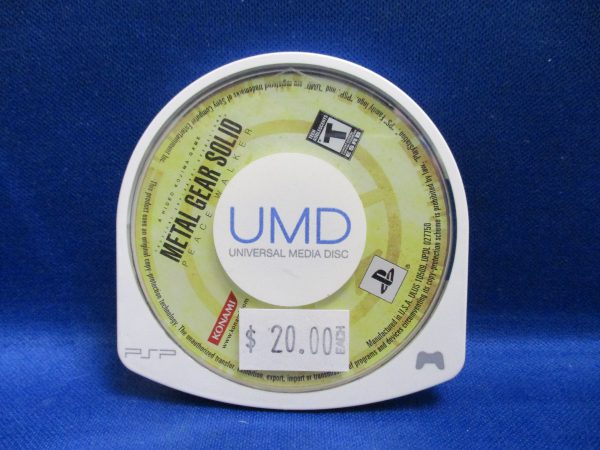 Sony PSP Metal Gear Solid Peace Walker