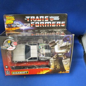 Hasbro Transformers / Back To The Future Deluxe Class Gigawatt