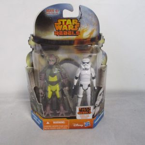 Star Wars Rebels Zeb Orrelios and Storm Trooper