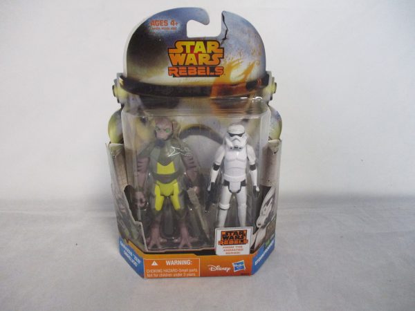 Star Wars Rebels Zeb Orrelios and Storm Trooper