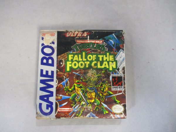Nintendo Gameboy TMNT Fall of the Foot Clan