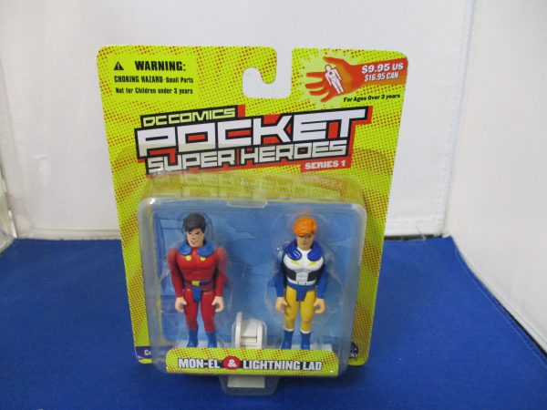 Dc Comics Pocket Super Heroes Mon-El And Lightning Lad