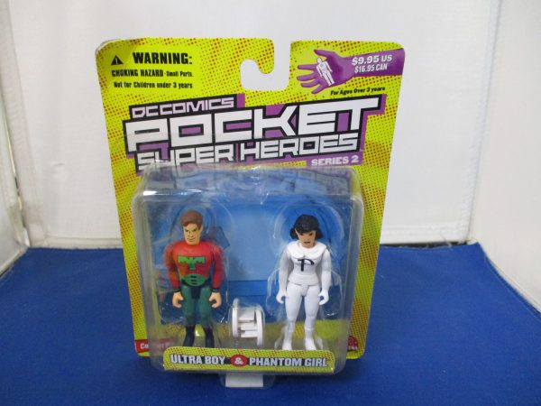 Dc Comics Pocket Super Heroes Ultra Boy And Phantom Girl