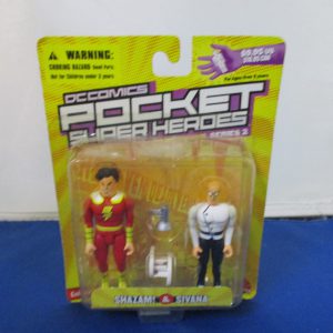 Dc Comics Pocket Super Heroes Shazam And Sivana