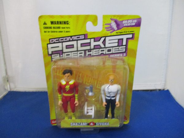 Dc Comics Pocket Super Heroes Shazam And Sivana