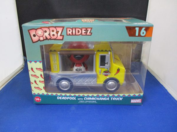 Funko Dorbz Ridez #16 Deadpool with Chimichanga Truck
