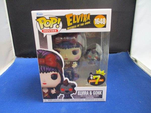 Funko POP! Elvira & Gonk #1648 (7 Bucks a POP Exclusive)