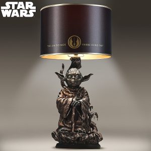 Bradford Exchange Bronze Yoda Lamp. 596/600