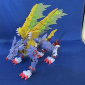 Digimon Adventure Metal Garurumon Model Kit