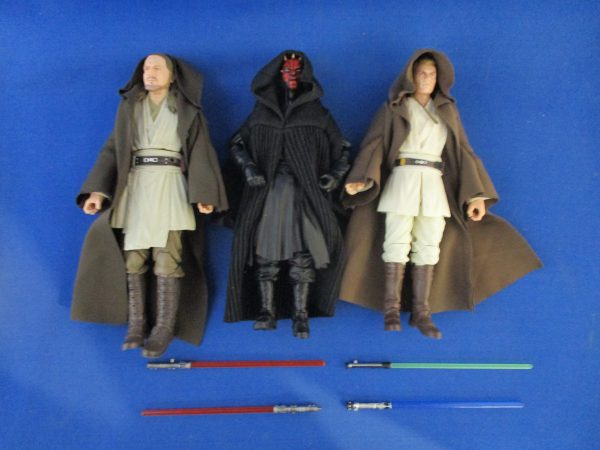 Black Series Phantom Menace 3 pack