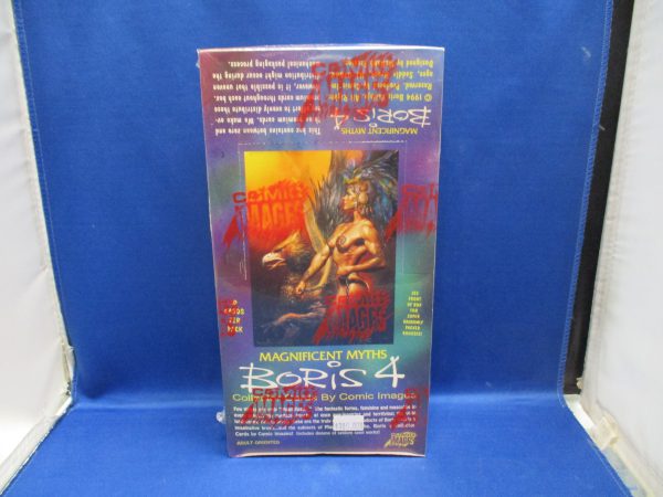 Magnificent Myths Boris 4 Collector Cards Box