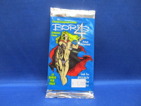 Magnificent Myths Boris 4 Collector Cards Pack